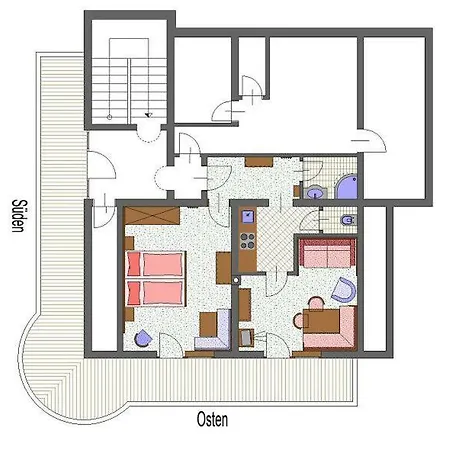 Appartamento Haus Rochard Kienzen Esterno foto